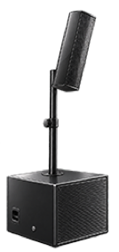 Altavoz con barra y subwoofer