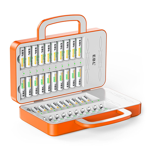 Cargador de pilas recargables